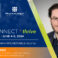 GS1 Connect conference poster showing James Gannon as the lead of a Blockchain Roundtable event.