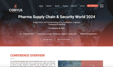 Pharma Supply Chain & Security World 2024 anti-counterfeiting, drug serialization, logistics and packaging & labelling conference and expo.